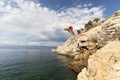 Dive in the Adriatic sea