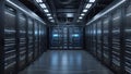 Cognitive Circuitry: A Visual Tapestry of AI and Servers. AI generate