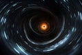 The depths of a black hole