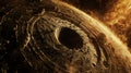 Dive deep into the complexities of space journeys and time dilation from a unique wormseye angle Craft a visually striking image