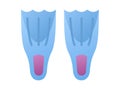 Dive diving shoes snorkeling single isolated icon with smooth style