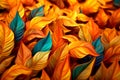 Autumn Essence: A Kaleidoscope of Colors up Close