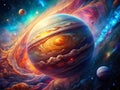 A Stunning Surreal Journey Through Jupiters Turbulent Atmosphere Witness the Looping Rotation of the Gas Giant in