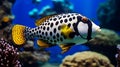 fish in sea generated by AI tool