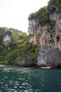 Dive site on Phi Phi don island, Thailand Royalty Free Stock Photo