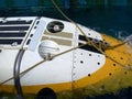 Dive submarine closeup in Male, Maldives - August 30, 2003.