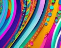 Vibrant Palette: Abstract Color Background