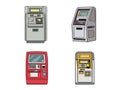 Access to Funds - Illustration of an ATM Royalty Free Stock Photo