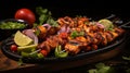 Chicken Tikka street food