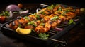 Chicken Tikka street food