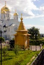 Diveevo Monastery Chapel of St. Seraphim of Sarov where consecrate crackers Royalty Free Stock Photo