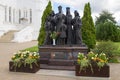 DIVEEVO, Monument to last Russian Emperor Nicholas II Romanov and his family