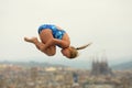 Diver in Barcelona Competition