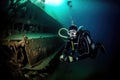 diver, exploring the depths of the ocean, and discovering hidden wonders