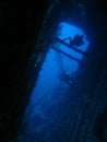 Diver`s in the Carnatic Wreck.