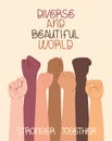 diverse and beautiful world