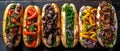 Diverse Delights: Cheesesteaks with a Veggie Twist. Concept Food, Cheesesteak, Vegetarian, Recipe,