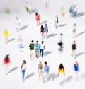 Diverse Diversity Ethnic Ethnicity Togetherness Variation Crowd Royalty Free Stock Photo