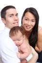 Diverse Family with Baby