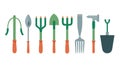 Diverse Gardening and Landscaping Tools Assortment, vector design Generative AI Royalty Free Stock Photo