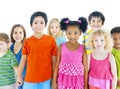 Diverse Group of Children Smiling Royalty Free Stock Photo