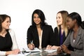 Diverse and empowered women ready for business Royalty Free Stock Photo