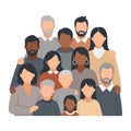 Diverse Group of People in a Community or Team Setting Royalty Free Stock Photo