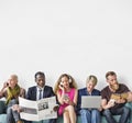Diverse Group of People Community Togetherness Activity Concept Royalty Free Stock Photo