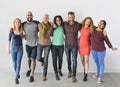 Diverse Group of People Community Togetherness Concept Royalty Free Stock Photo