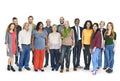 Diverse Group People Standing Concept Royalty Free Stock Photo