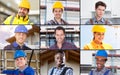 Diverse Handyman Electrician Royalty Free Stock Photo