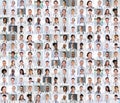 Diverse Multicultural Medical Doctor Photo Collage Royalty Free Stock Photo