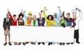 Diverse Multiethnic People with Different Jobs Royalty Free Stock Photo