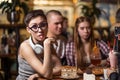 Diverse People Hang Out Pub Friendship Royalty Free Stock Photo