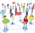 Diverse People and Social Networking Concepts Royalty Free Stock Photo