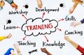 Diverse People and Training Concepts Royalty Free Stock Photo