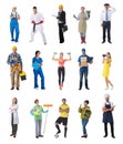 Diverse professions people Royalty Free Stock Photo