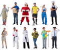 Diverse professions people Royalty Free Stock Photo