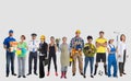 Diverse professions people Royalty Free Stock Photo