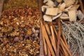 Diverse spices in Asia