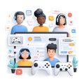 Diverse team presenting data analysis and business strategy in a modern office, highlighting teamwork, collaboration, project Royalty Free Stock Photo