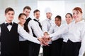 Diverse Team Of Waiters And Hospitality Staff People Royalty Free Stock Photo