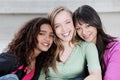 Diverse teens kids Royalty Free Stock Photo