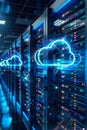 Diverse users seamlessly access and store data using efficient cloud storage solutions.