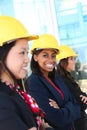 Diverse Woman Construction Team