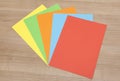 Diversified colorful paper