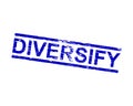Diversify Rubber Stamp