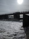 Diversion bridge in Portage la Prairie