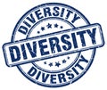 diversity blue stamp