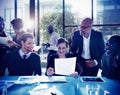 Diversity Business People Discussion Meeting Board Room Concept Royalty Free Stock Photo